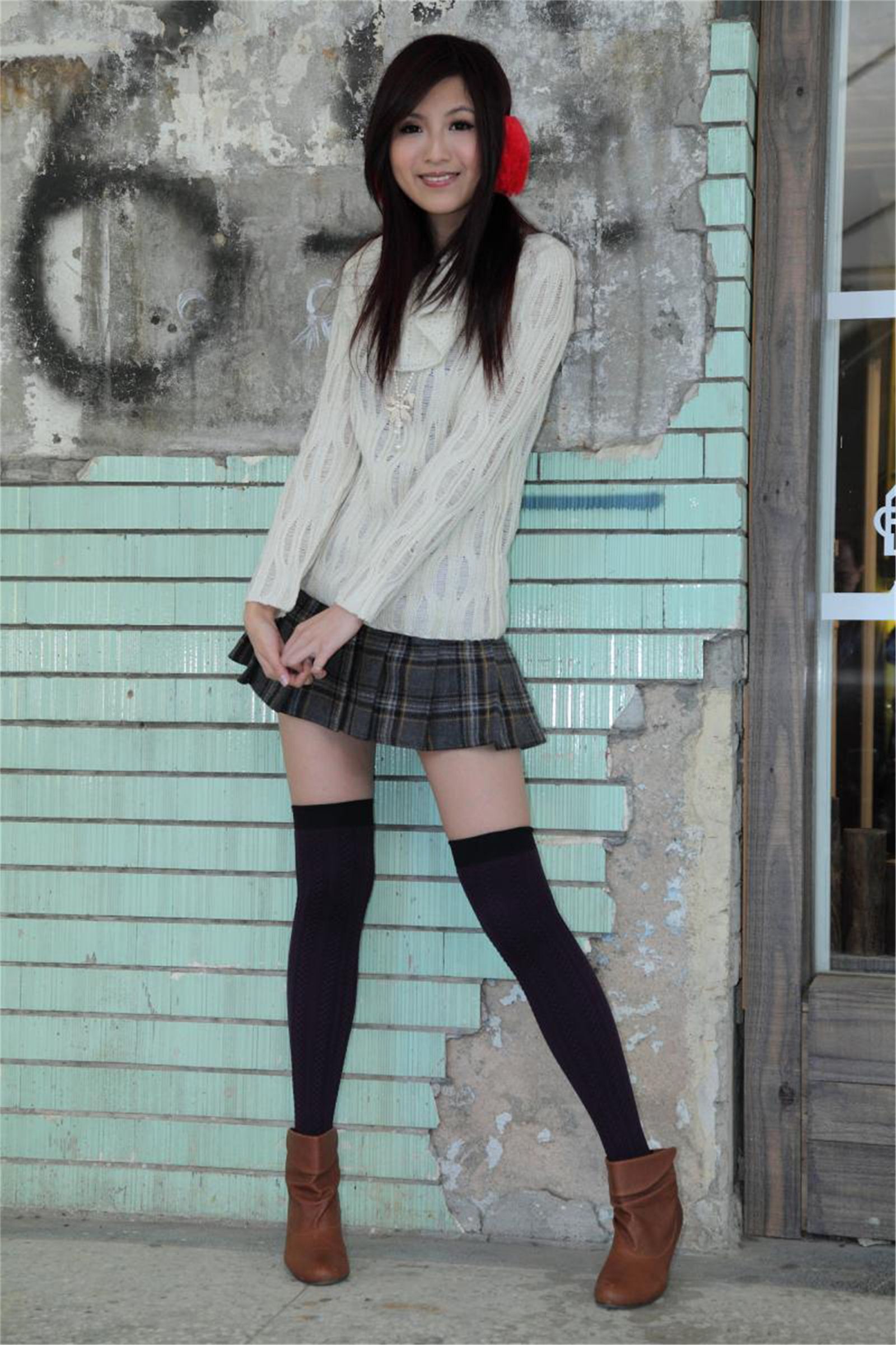 Beautyleg女神Vicni 简晓育-宜兰游拍高清照